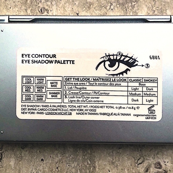 NEW CARGO Cosmetics #01 Eye Shadow Palette - Picture 5 of 10